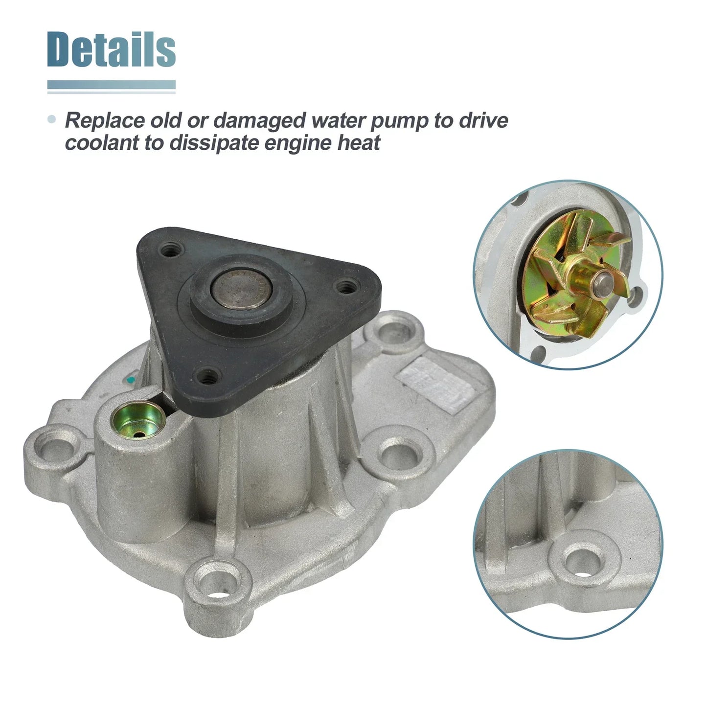 Engine Cooling Water Pump Assembly for Hyundai Santa Fe Sport (2013-2019)