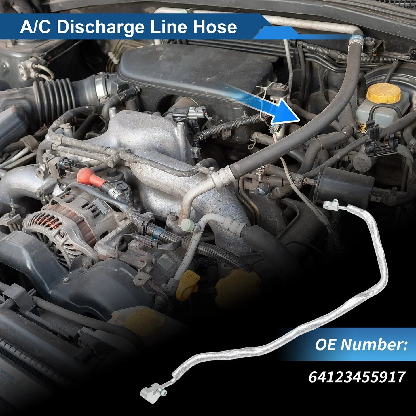 A/C Refrigerant Liquid Hose for BMW X3 (2004-2010)
