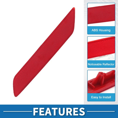 Rear Left Side Bumper Reflector for Honda Civic (2013-2015)