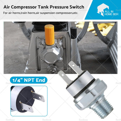 90-120PSI 1/4" NPT Air Compressor Pressure Tank Control Switch Valve