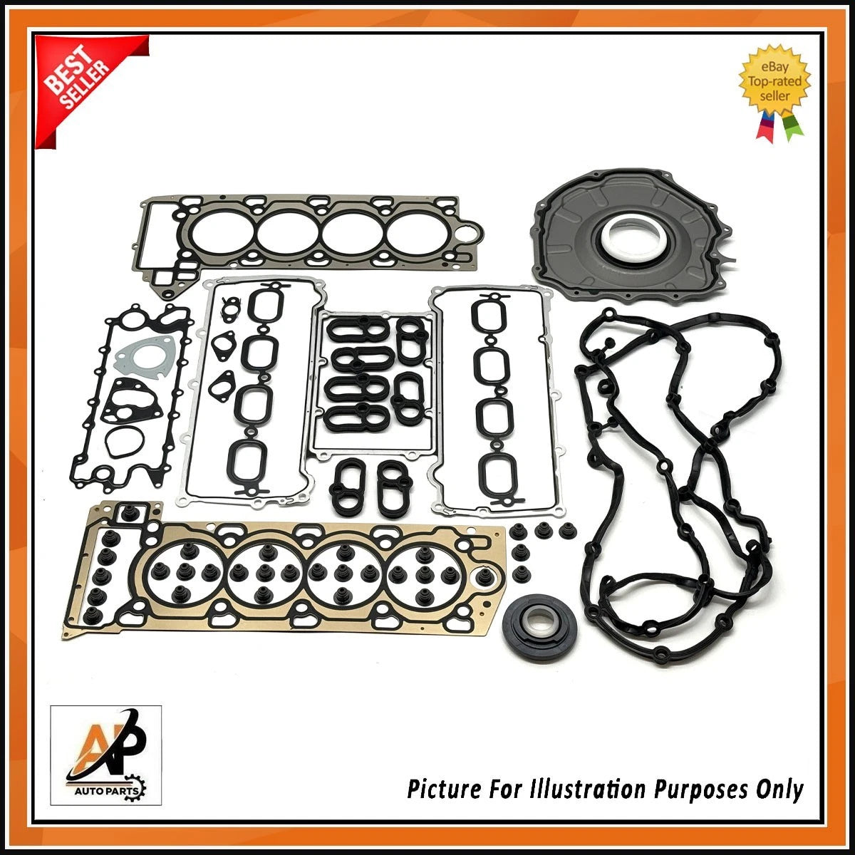 Engine Full Gasket Set Replacement for Land Rover Range Rover 5.0 (2018–2022)