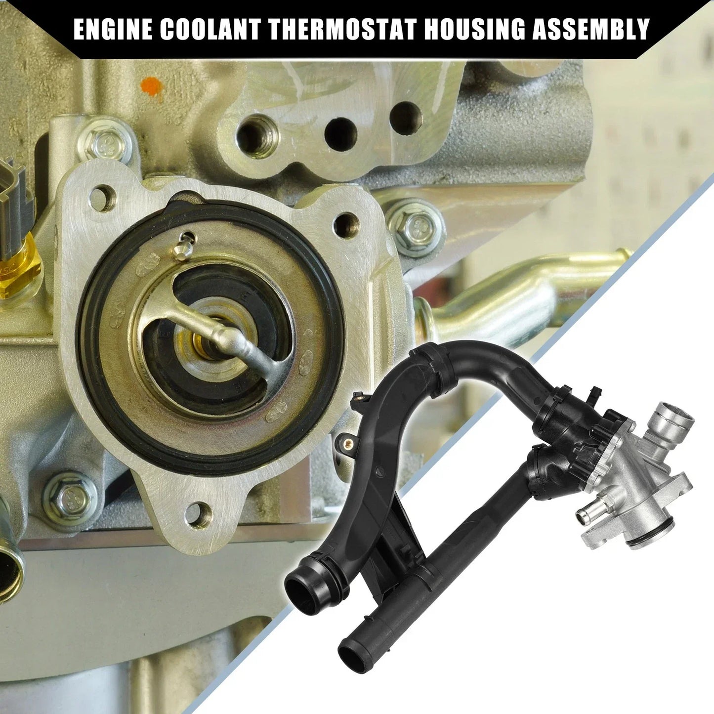 Engine Coolant Thermostat Housing for Mercedes-Benz GLC300 (2016-2023)