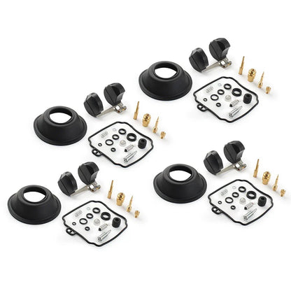 4 x Carburetor Repair Kits for Yamaha XJ600S Seca II (1996-2003)