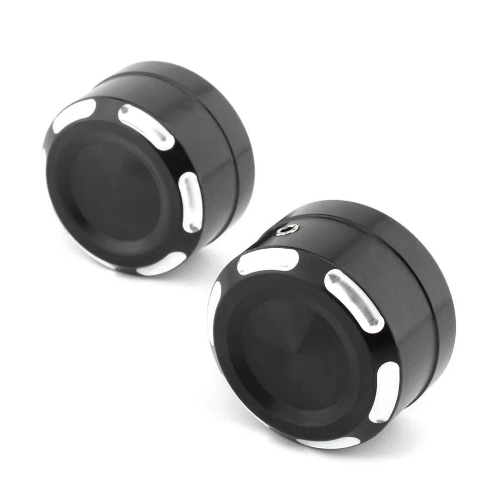 Rear Axle Bolt Nut Cap Covers  for Harley Softail (2018-2023)