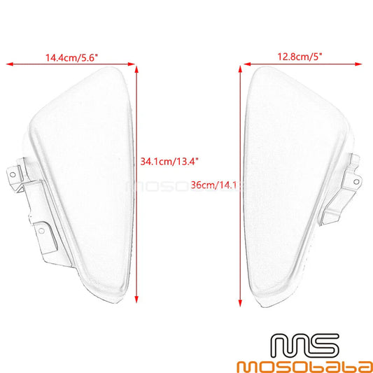 Battery Covers for Suzuki Boulevard M109R M1800R VZR1800 Boss (2006-2022)