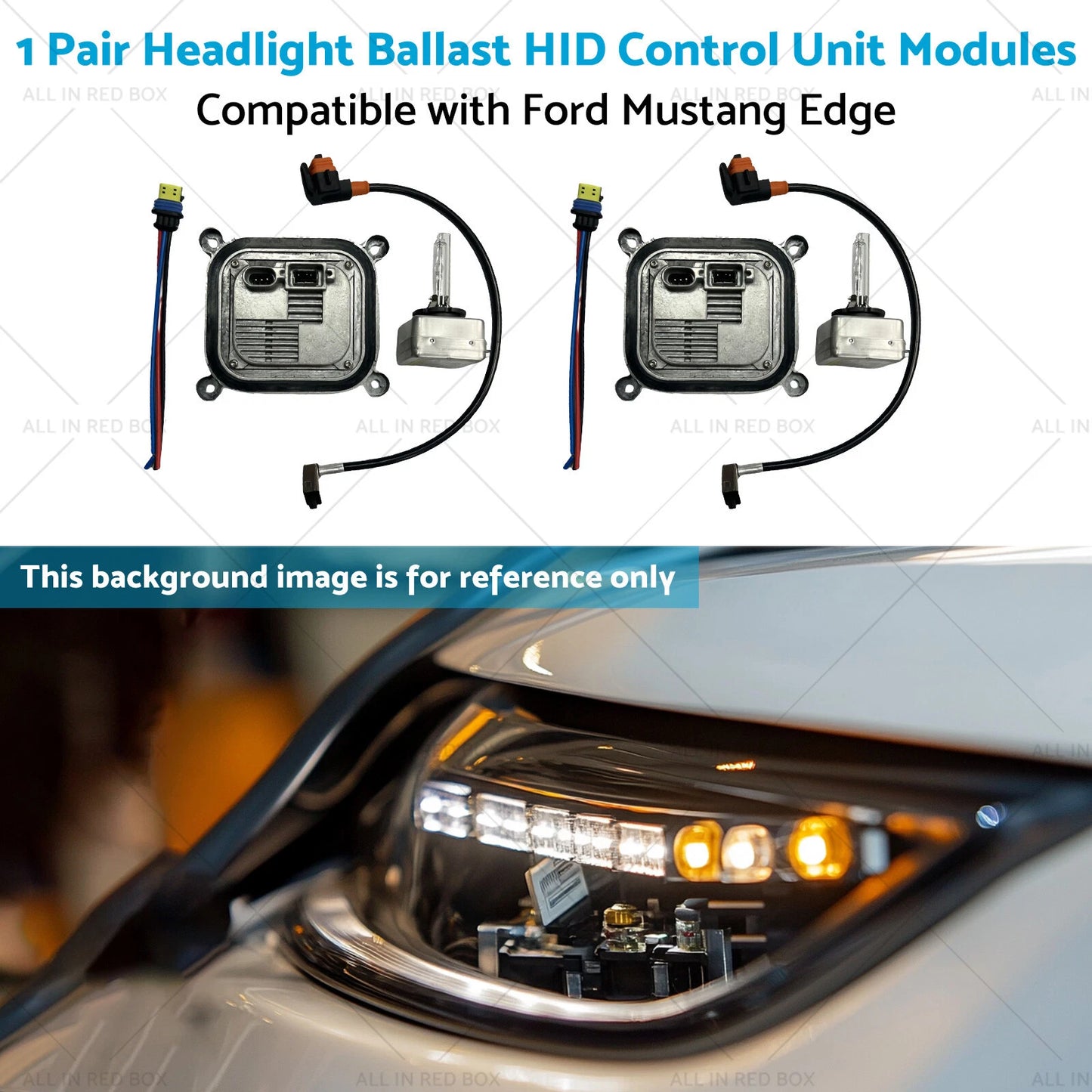 HID Control Unit Modules  Headlight for Ford Edge, Mustang (2007-2014)