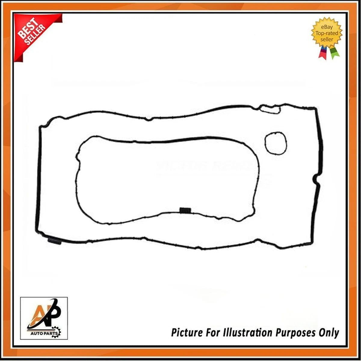 Cylinder Head Cover Gasket Set Replacement for Mercedes-Benz OM654.920 ()