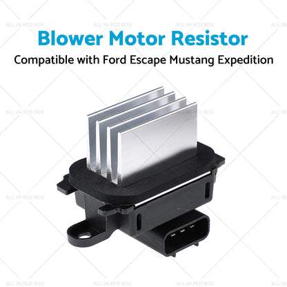 Blower Motor Resistor for Ford Mustang, Escape, Expedition (2001-2019)
