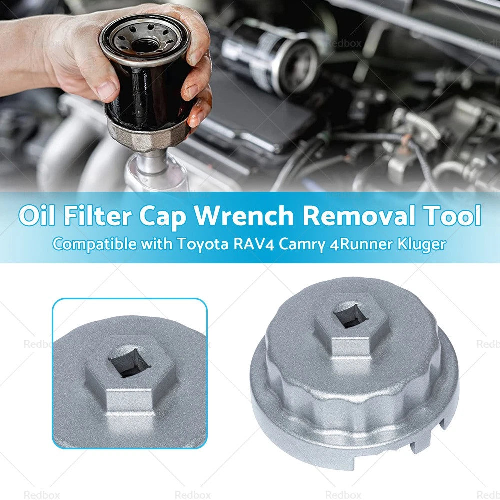 Oil Filter Wrench Cap Tool for Toyota RAV4, Camry, 4Runner, Kluger