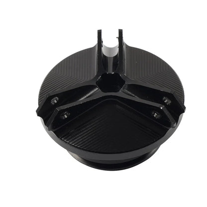 Black Engine Oil Filler Cap Cover for Yamaha R1 R6 MT03 FZ07 MT10 YZF-R6