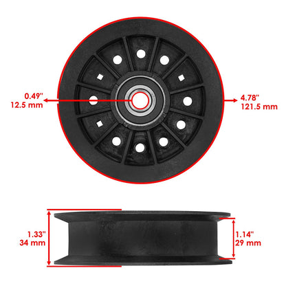 Deck Pulley 46in Replacement for Snapper CSLT23460 ELT2346AW (2000–2000)