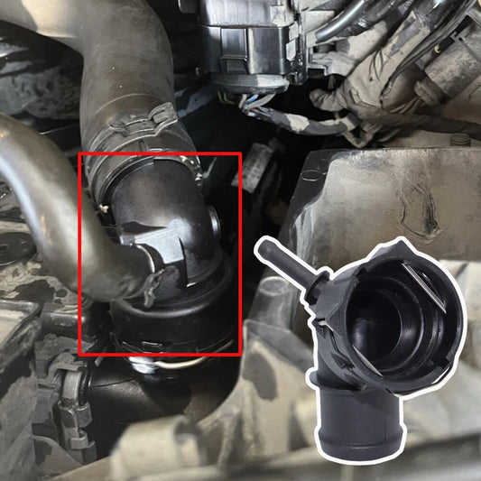 Coolant Hose Flange Upper Connector for VW Golf Mk5 Mk6 (2004–2013)