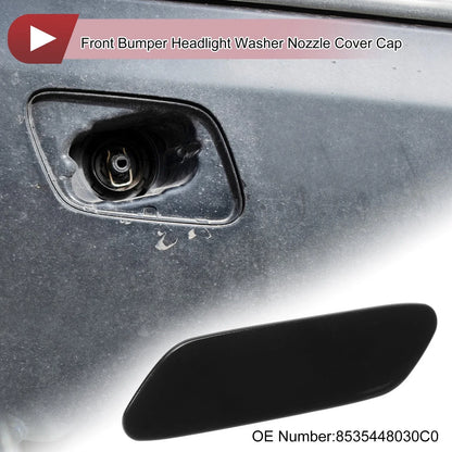Front Left Washer Nozzle Cover for Lexus RX350 (2016-2019) Black 1 x Cap