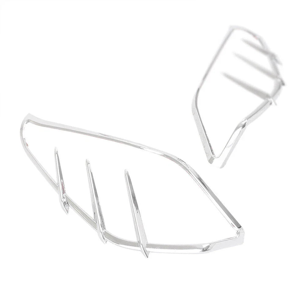 Chrome Mid-Frame Deflectors Trim for Harley Touring (2009-2016)