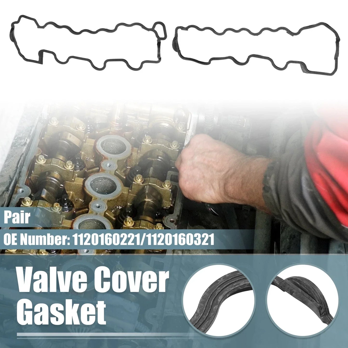 Valve Cover Gasket for Mercedes-Benz C240 (2001-2005)