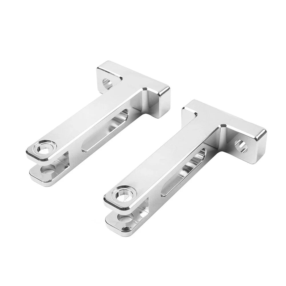 Rear Extended Footboard Mount Kit Chrome for Harley Touring Street Glide (1993-2023)