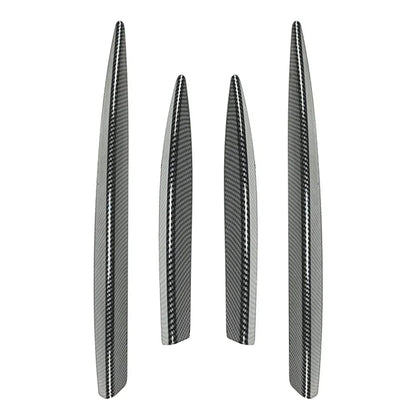 Fog Light Strips Grille Cover Trim Carbon for Mercedes Benz A Class (2023)