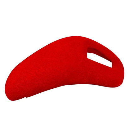 Red Center Console Gear Shift Knob Cover Trim for Porsche Cayenne (2018-2025)