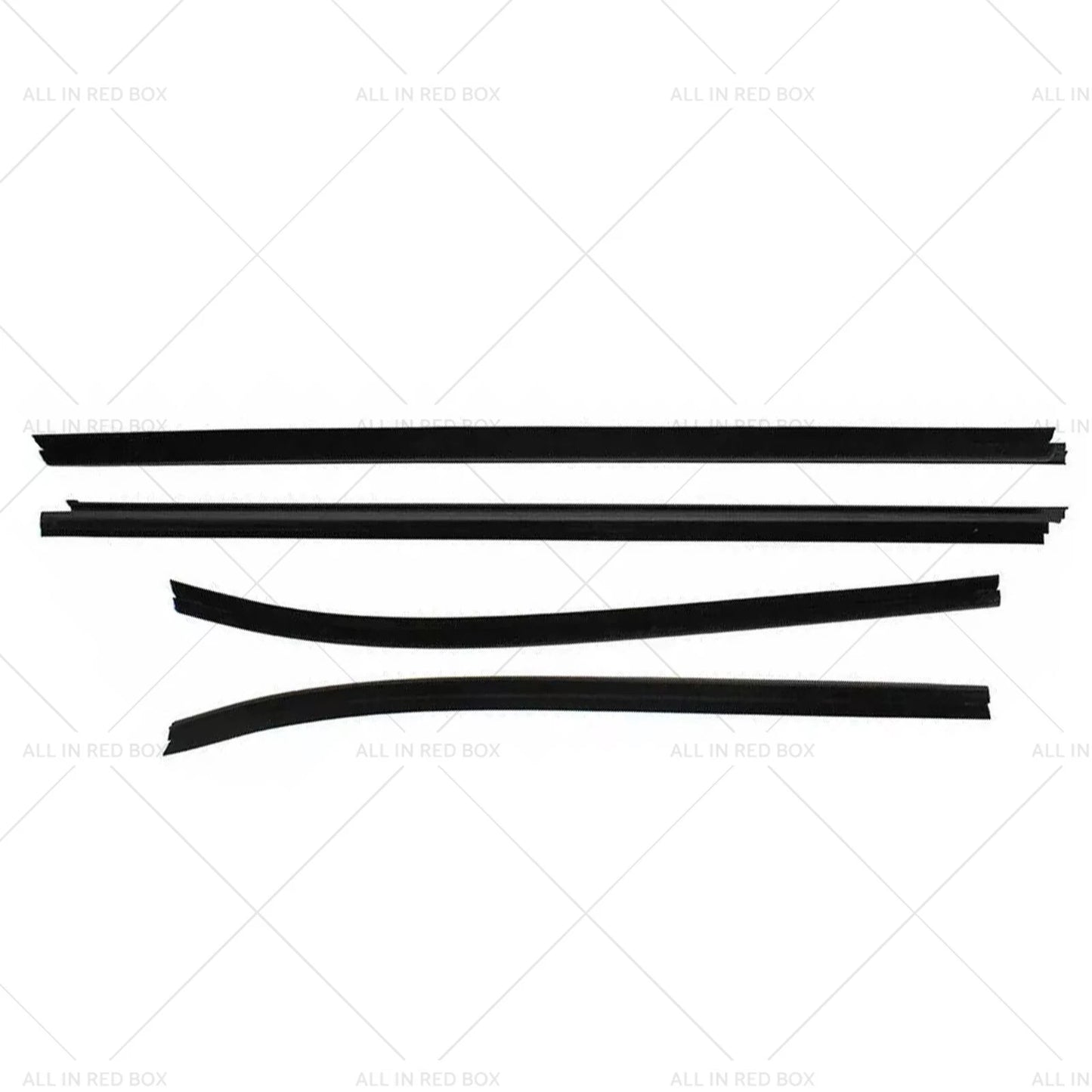 Window Glass Seals 4 Door Weather Strip for Isuzu D-Max (2012-2019)