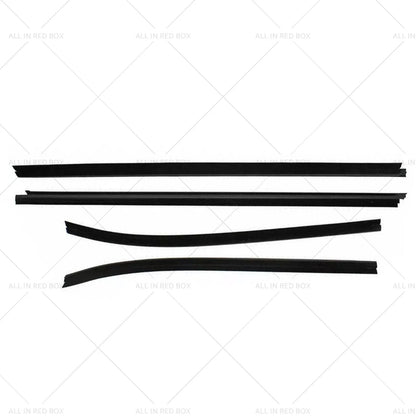 Window Glass Seals 4 Door Weather Strip for Isuzu D-Max (2012-2019)