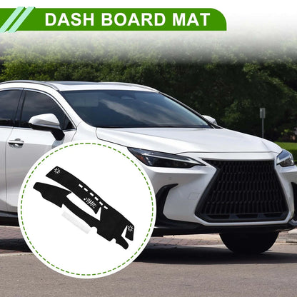 Dashboard Cover Mat for Lexus ES 2019-2022 Sun Protector Pad Black