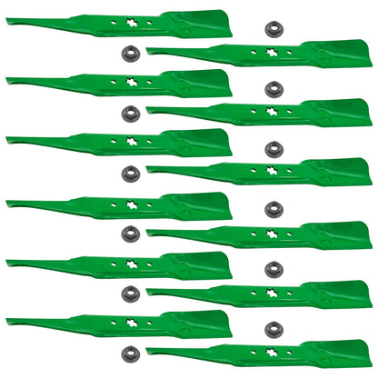 Deck Blades with Nuts for MTD Cub Cadet 54 Inch (1990–2010)