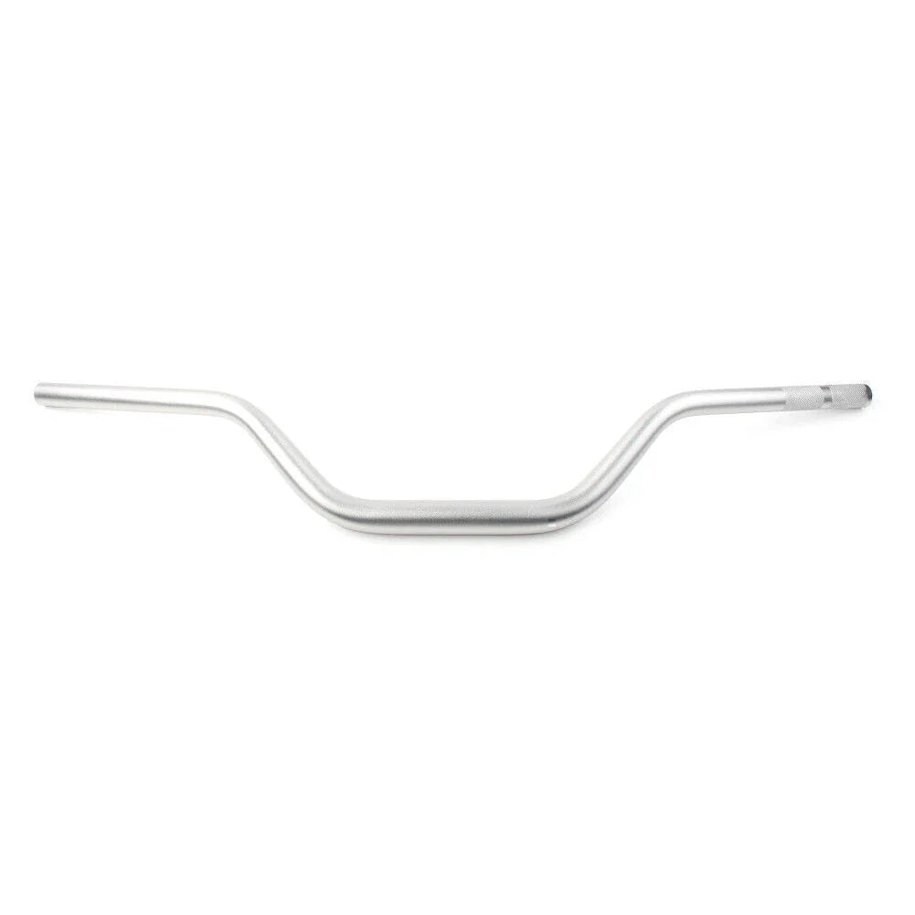 1 1/8" Mid Handlebar Fat Bars for Dirt Pit Bike Motorcycle ATV MX Silver