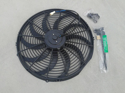 Aluminum Radiator & Fan for Renault Clio 16S/Williams MT 1.8L/2.0L (93-98)