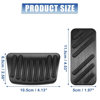 Aluminium Alloy Gas Brake Pedal Pad Cover for Hyundai Elantra (2021-2022)