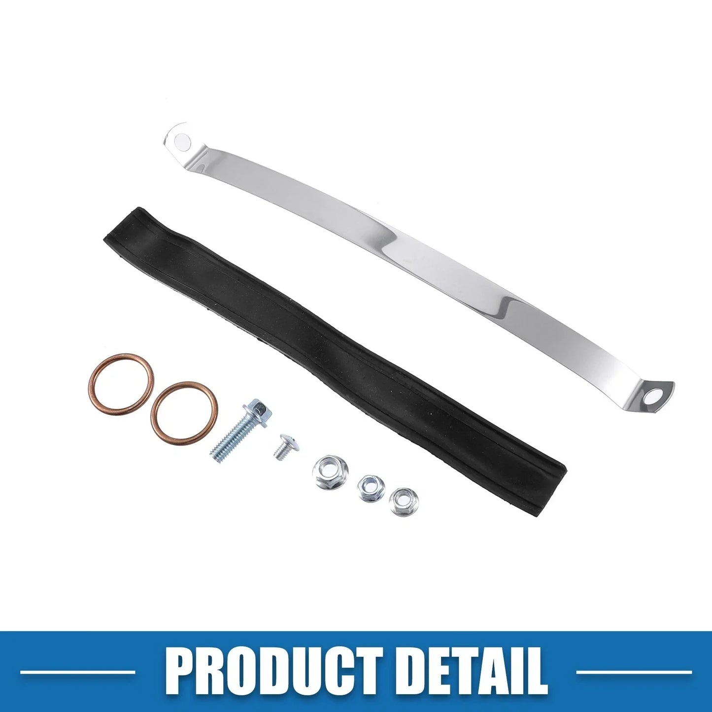 Exhaust Muffler Silencer Pipe Kit 1.1Inch for Honda XR50 CRF50 (2000-2023)