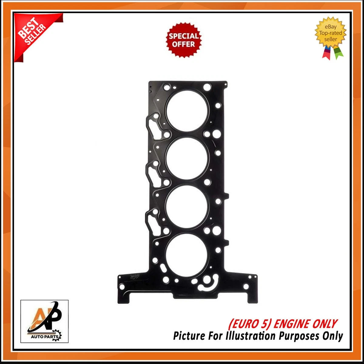 Head Gasket Set Replacement for Ford Transit 2.2 TDCi RWD (2014–2023)