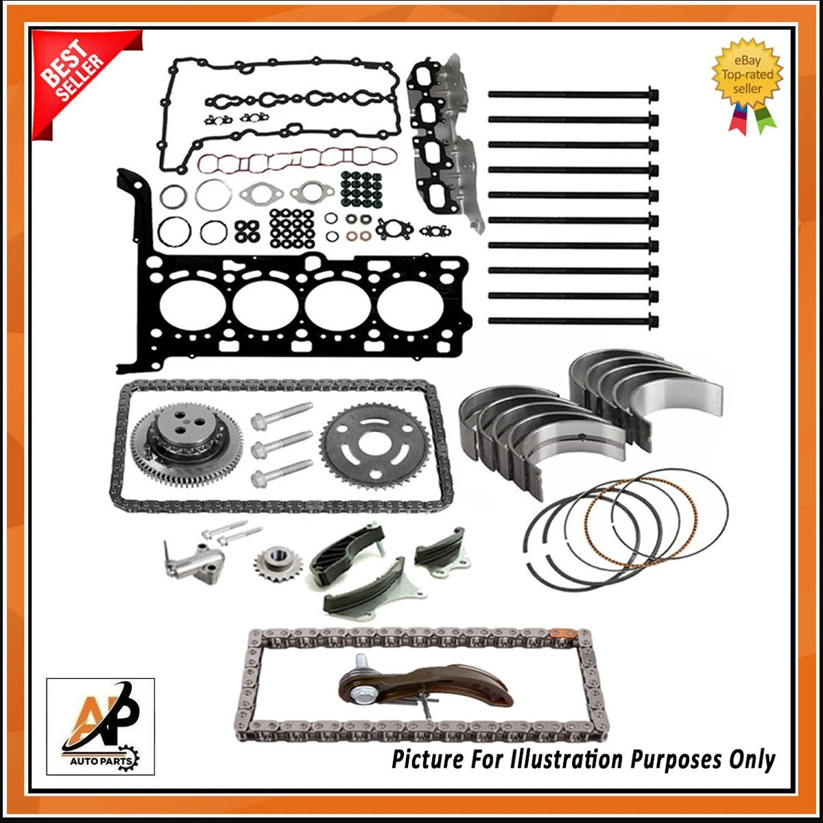 Engine Rebuild Kit for Vauxhall Astra Insignia 1.6 CDTI (2010–2015)