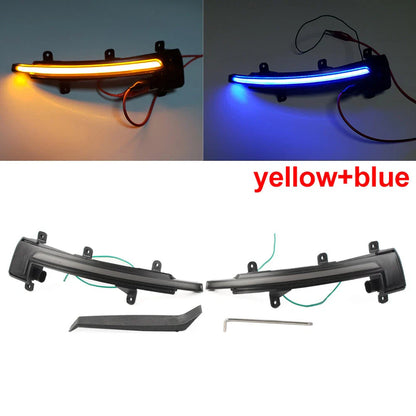 Dynamic Turn Signal Light for Audi TT TTS TTRS MK2 2007-2014 Yellow Blue