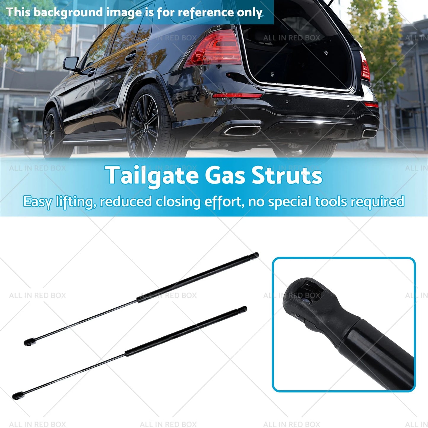 Tailgate Gas Struts for Mercedes Benz A-Class W176 (2012-2018)