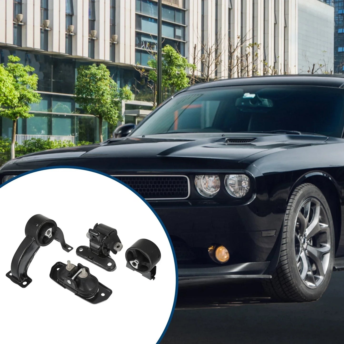 Engine Motor Trans Mount Set for Dodge Avenger 2.4L (2008-2014)