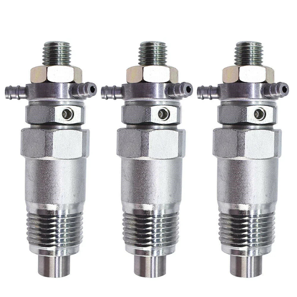 3 x Fuel Injectors for Kubota V1702 D1402 V1902 Engine