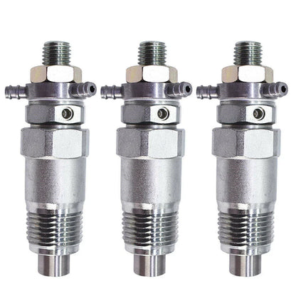 3 x Fuel Injectors for Kubota V1702 D1402 V1902 Engine