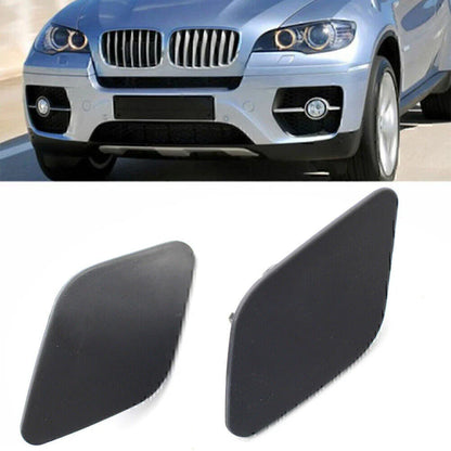 Plastic Front Headlight Washer Nozzle Covers  for BMW X6 (2008-2014)