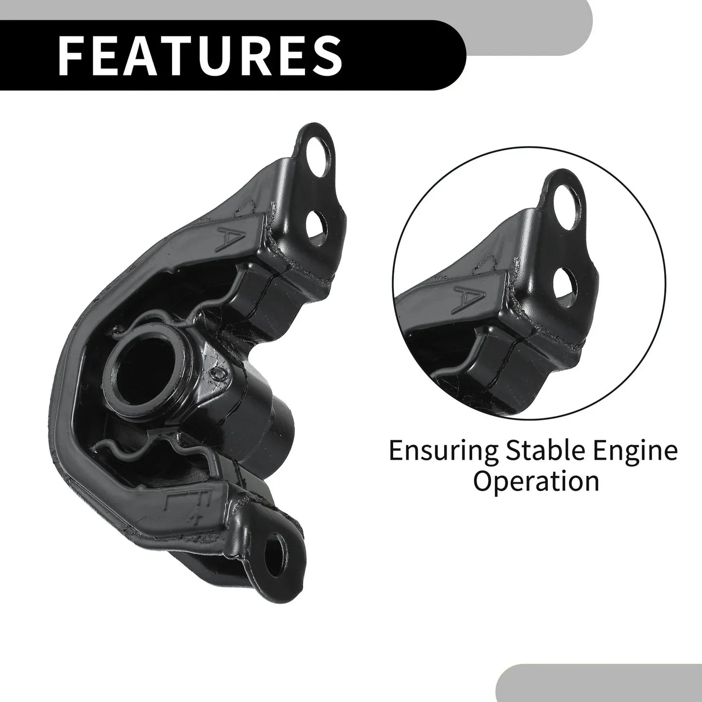 Engine Motor Mount Front for Honda Civic, Honda Del Sol (1992-2000)