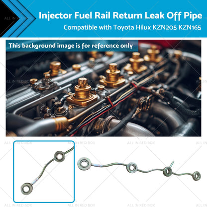 Fuel Injector Return Leak Off Pipe for Toyota Hilux KZN205 KZN165 (2005-2015)