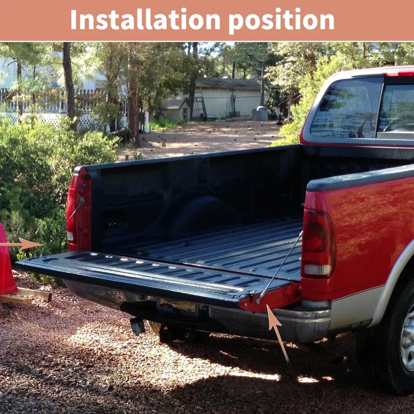 Tailgate Support Cables for Honda Ridgeline (2006-2014)