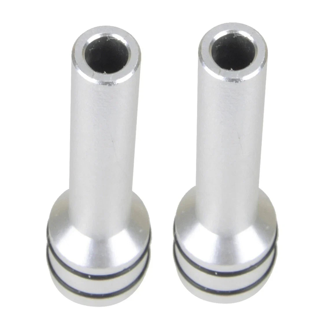 4 x Aluminium Door Latch Pin Covers for Car Interior - 49mm