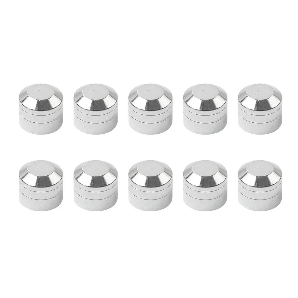 10 x Engine Cover Bolts Screw Caps CNC for Harley Twin Cam Dyna Softail Chrome