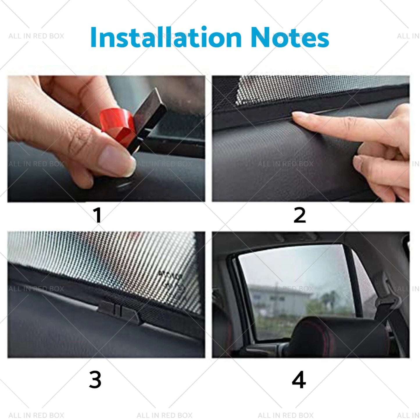 Front Magnetic Sun Shades for Mazda CX-3 (2015-Current)
