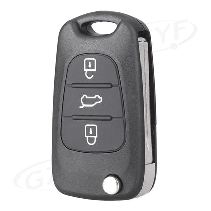 3-Button Remote Key Fob Shell Cover for KIA K2 K5 (2011-2020)