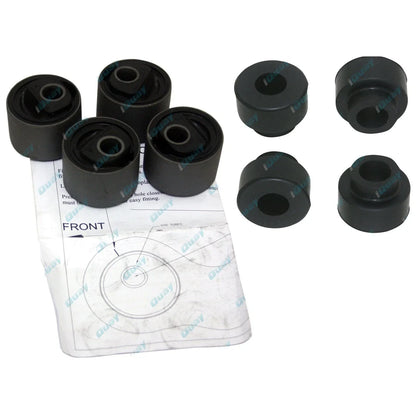 Front Radius Arm Castor Correction RUBBER Bush Kit for Patrol GQ Y60 GU GR Y61