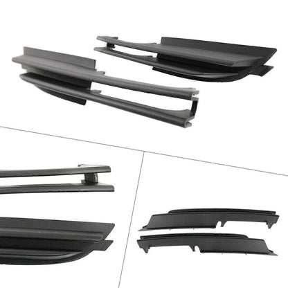 Bumper Grille Set of 2 for BMW 325i 323i 2001-2006 (1999-2006) Black
