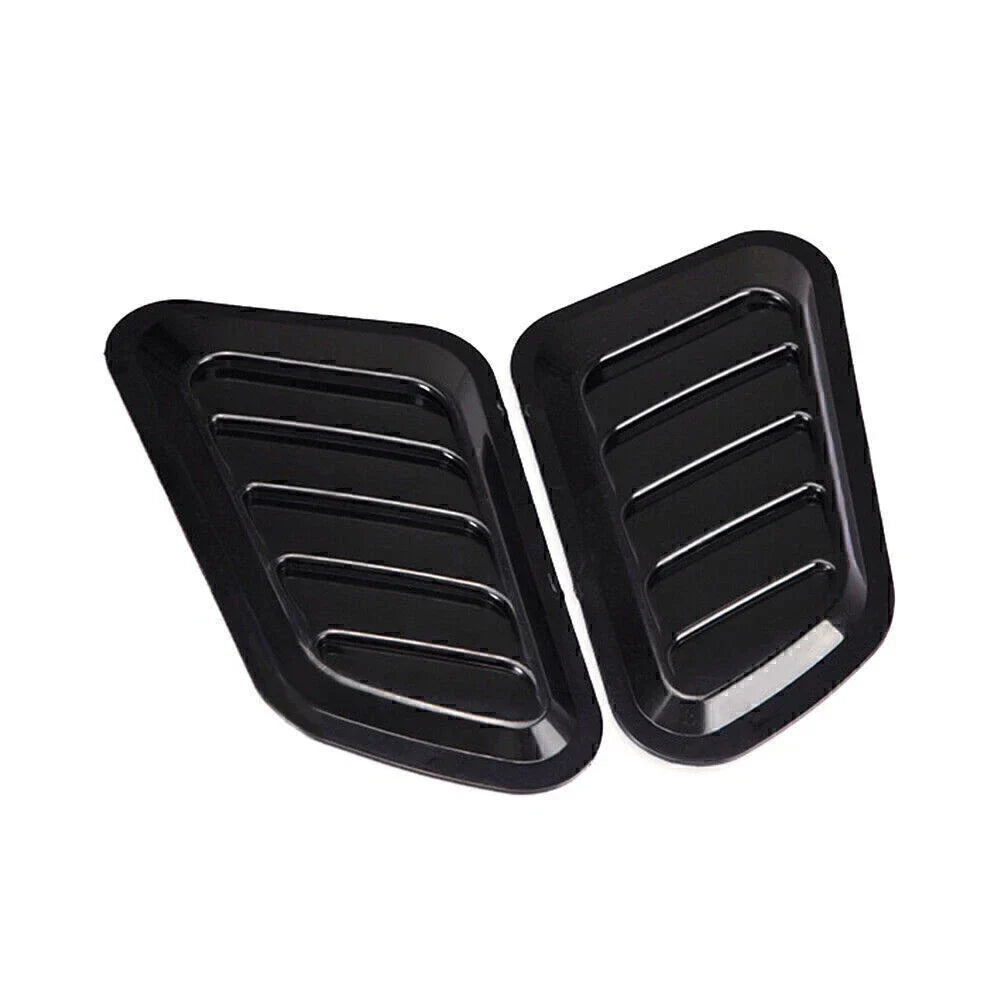 Black Air Flow Intake Hood Scoop Vent Cover for Auto Car (No Year Specified)