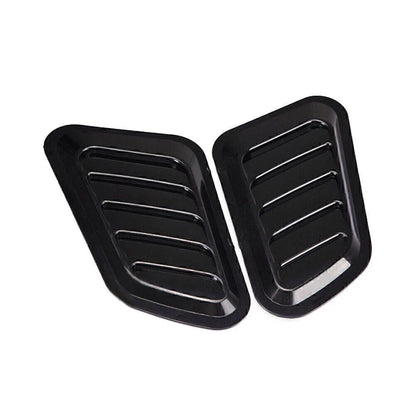 Black Air Flow Intake Hood Scoop Vent Cover for Auto Car (No Year Specified)