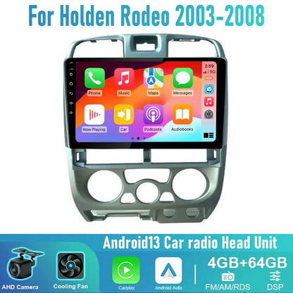 9'' Wireless CarPlay Android Auto Radio for Holden Rodeo (2003-2008)